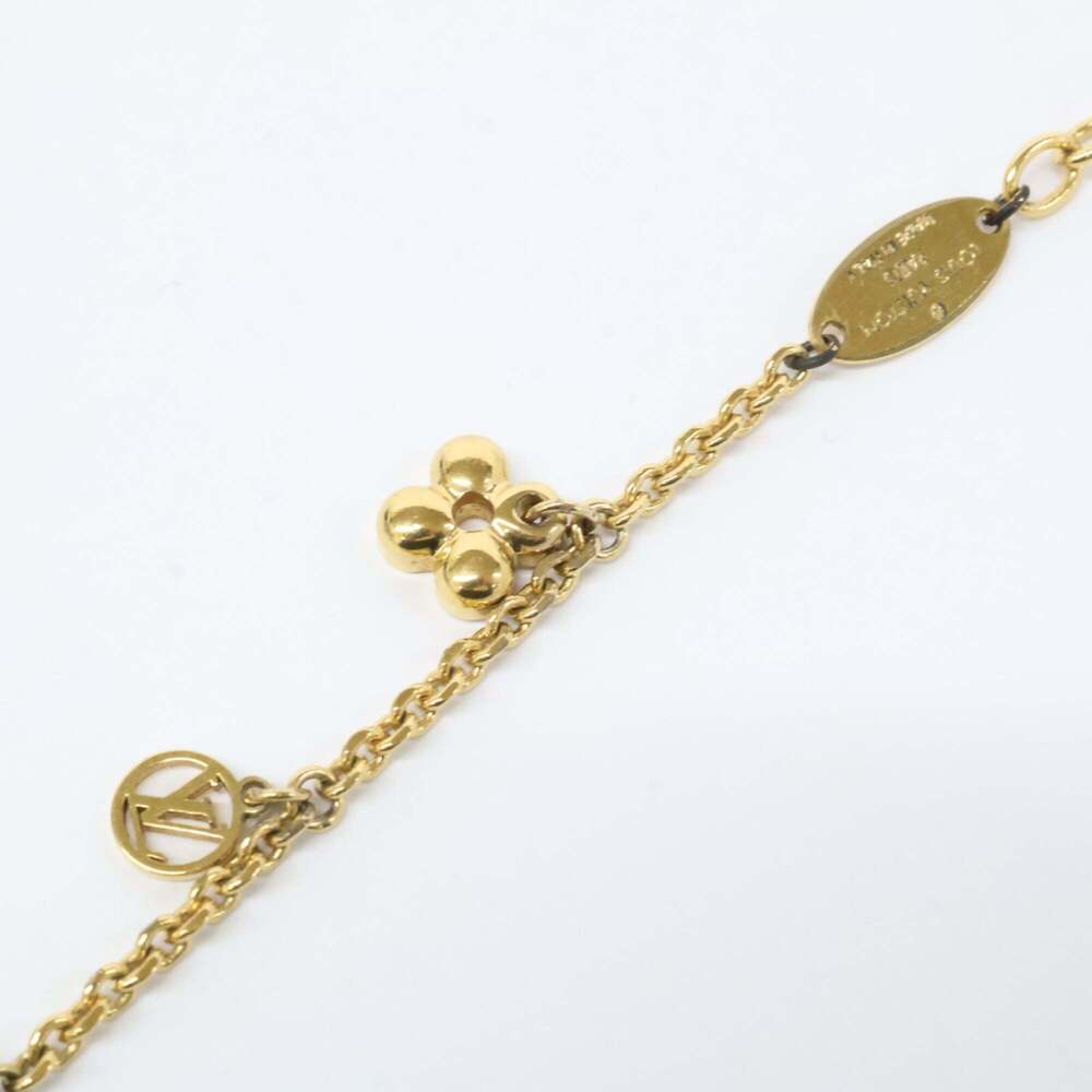 LOUIS VUITTON Gold Necklace - Picture 5 of 8
